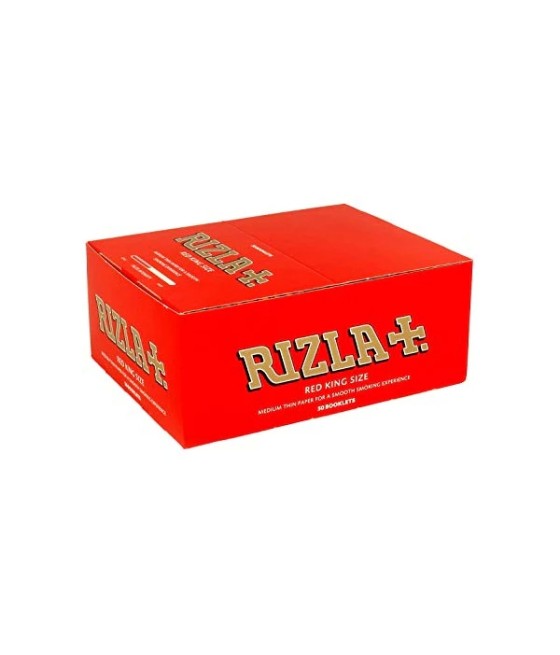 50 Red King Size Rizla Rolling Papers