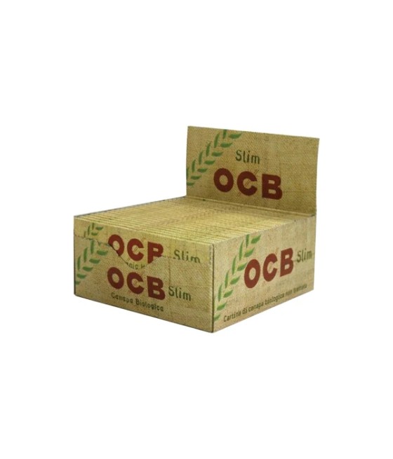 50 OCB Organic Hemp King Size Slim Papers