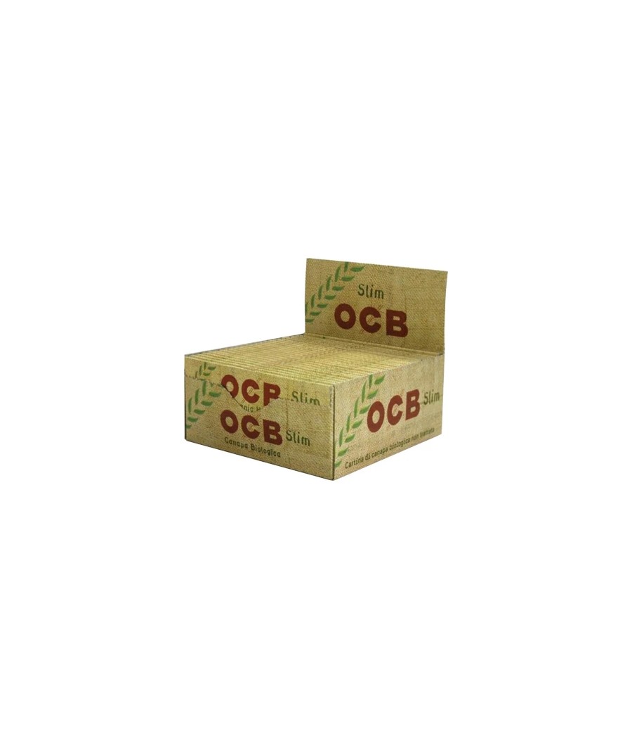 50 OCB Organic Hemp King Size Slim Papers