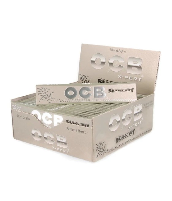 50 OCB Xpert Silver King Size Slimfit Papers