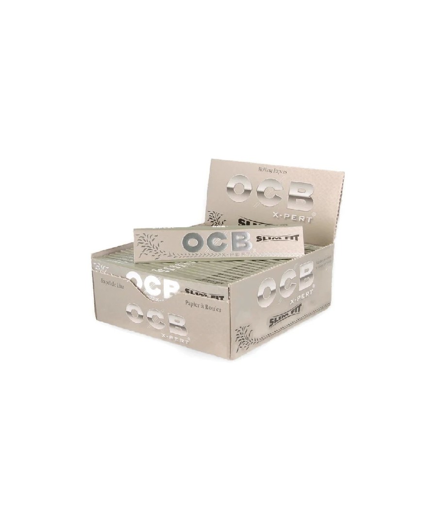 50 OCB Xpert Silver King Size Slimfit Papers