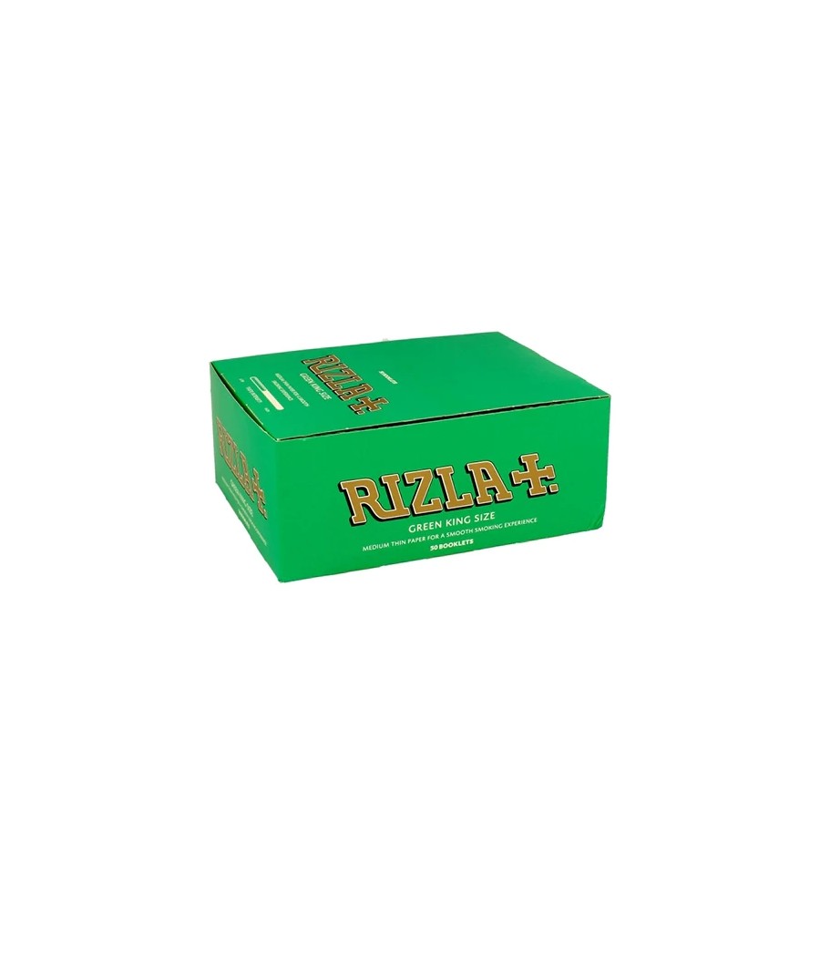 50 Green King Size Rizla Rolling Papers