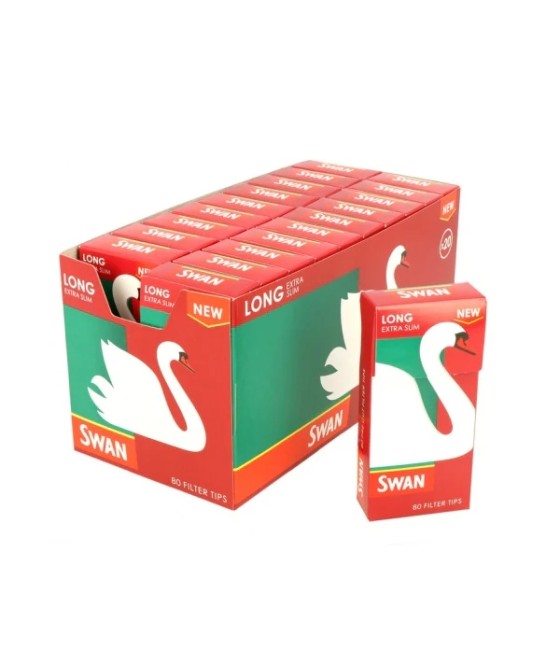 20 Swan Extra LONG Slim Filter Tips
