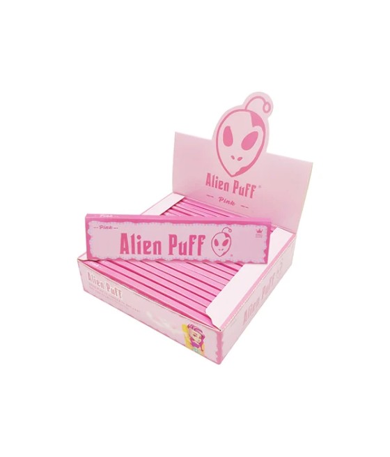 Alien Puff Pink King Size Papers 20 Booklets (HP2103)