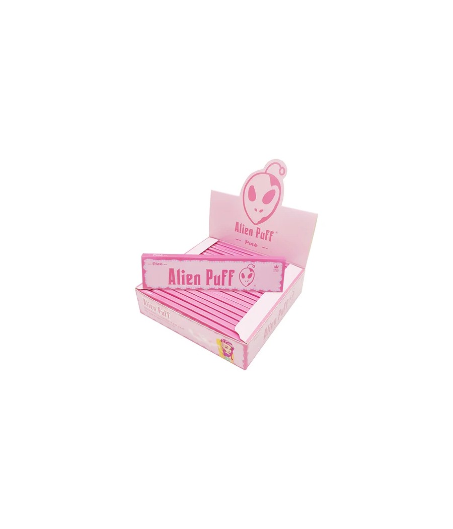 Alien Puff Pink King Size Papers 20 Booklets (HP2103)