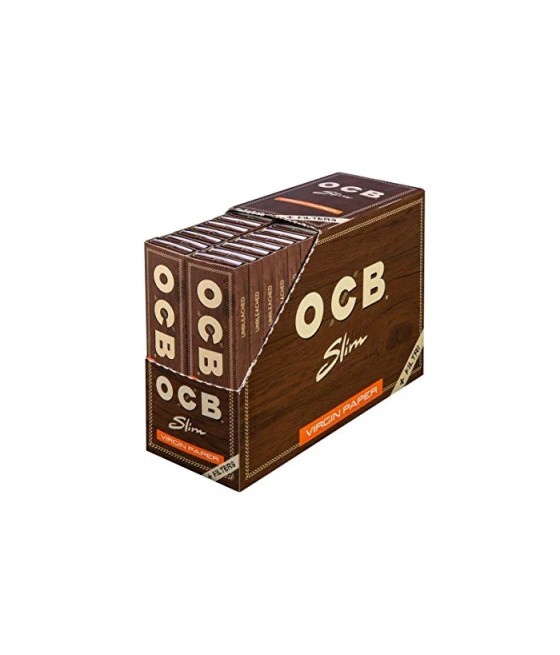32 OCB King Size SLIM Virgin Papers + TIPS