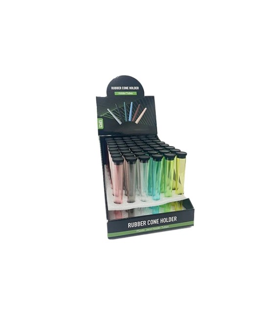 48x Rubber Cone Holder Container