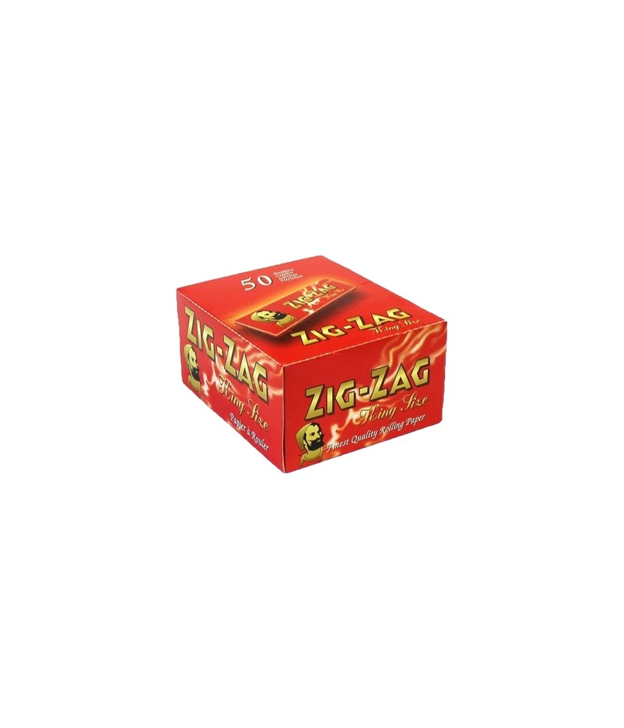 50 Zig-Zag Red King Size Rolling Papers