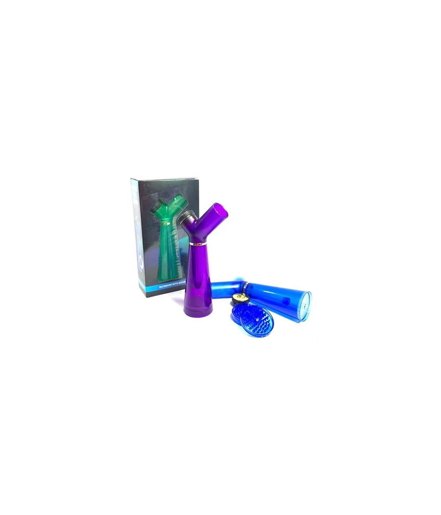 New Plastic Water Pipe With Grinder Base - YD240
