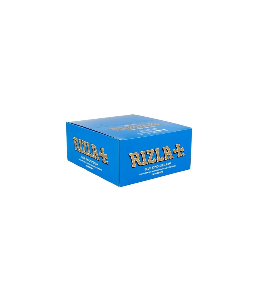 50 Blue King Size Slim Rizla Rolling Papers