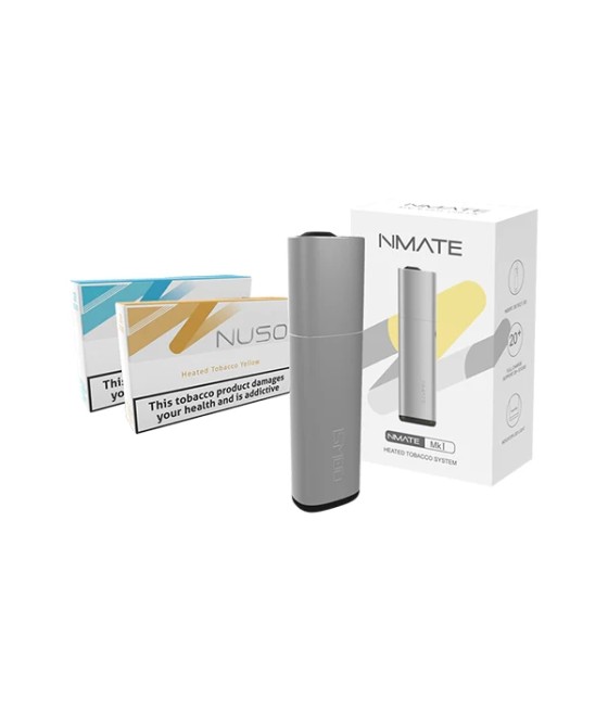 NUSO Heated Tobacco Sticks Starter Kit Pack (Free Nmate Device)