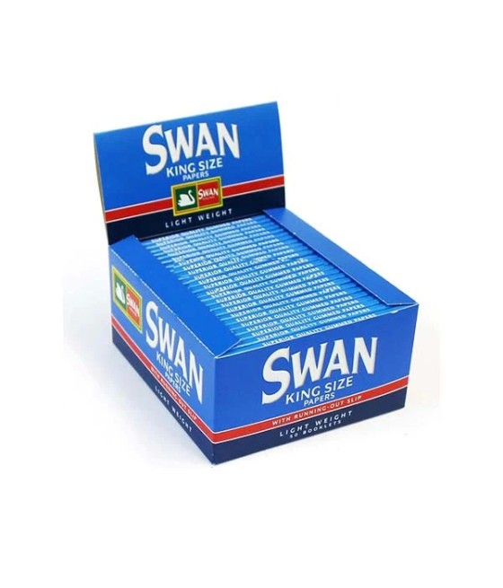 50 Swan Blue King Size Rolling Papers