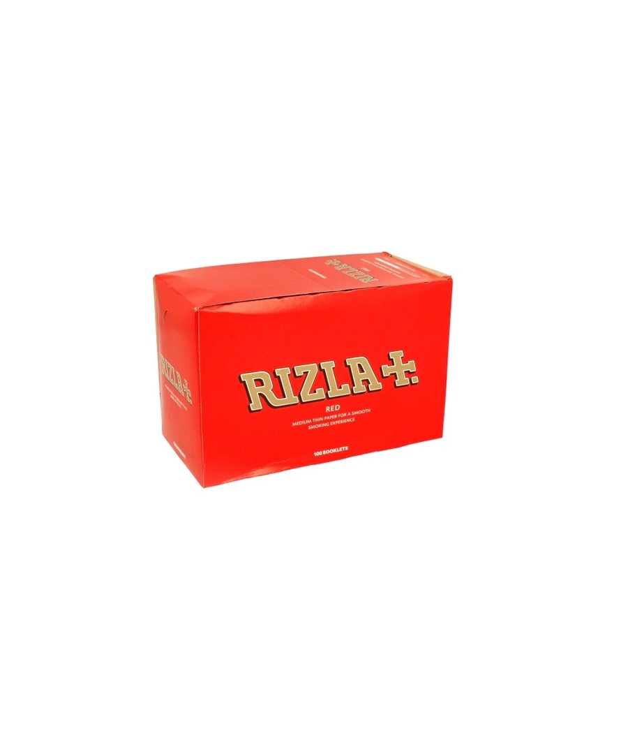 100 Red Regular Rizla Rolling Papers