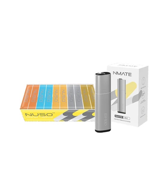 NUSO Heated Tobacco Sticks Multi Pack - 10 Boxes (Free Nmate Pear White Device)