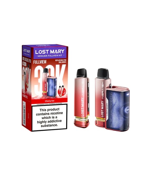 20mg LOST MARY Nera 30K Prefilled Pod Vape Kit - 30000 Puffs
