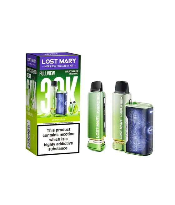 20mg LOST MARY Nera 30K Prefilled Pod Vape Kit - 30000 Puffs