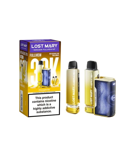 20mg LOST MARY Nera 30K Prefilled Pod Vape Kit - 30000 Puffs