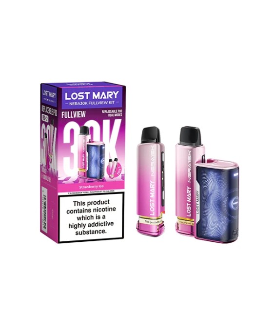 20mg LOST MARY Nera 30K Prefilled Pod Vape Kit - 30000 Puffs