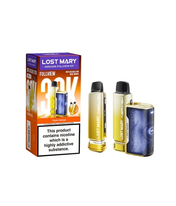 20mg LOST MARY Nera 30K Prefilled Pod Vape Kit - 30000 Puffs