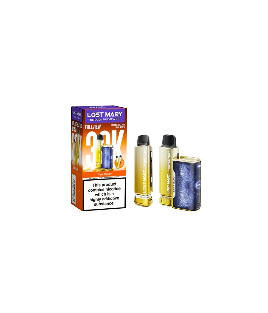 20mg LOST MARY Nera 30K Prefilled Pod Vape Kit - 30000 Puffs