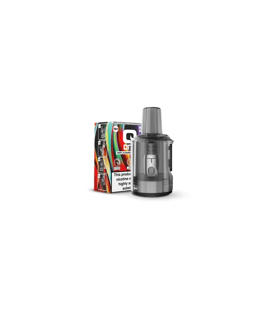 QOne Replacement Pod Single Pack (0.6Ohm/0.8Ohm/1.2Ohm)