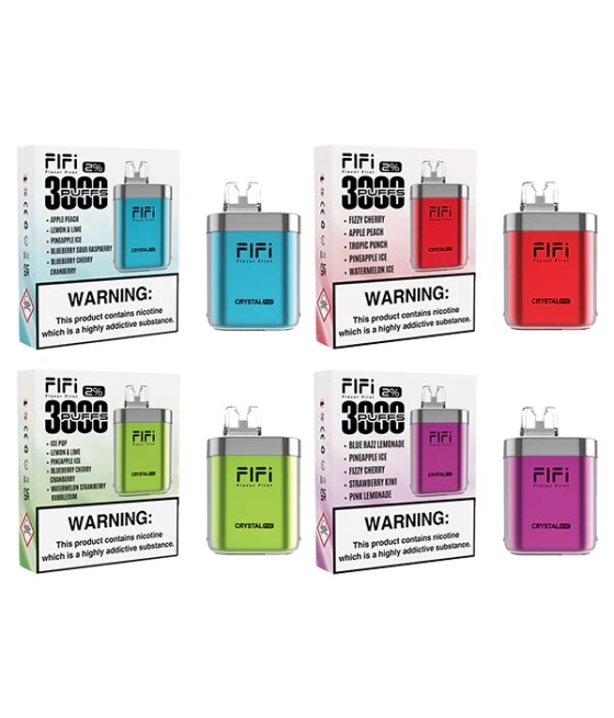 FLFI Crystal 5 in 1 Pod Kit 3000 Puffs