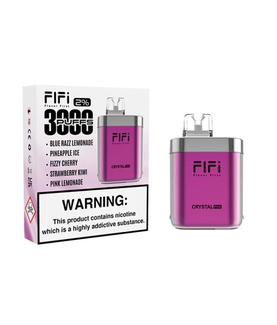 FLFI Crystal 5 in 1 Pod Kit 3000 Puffs