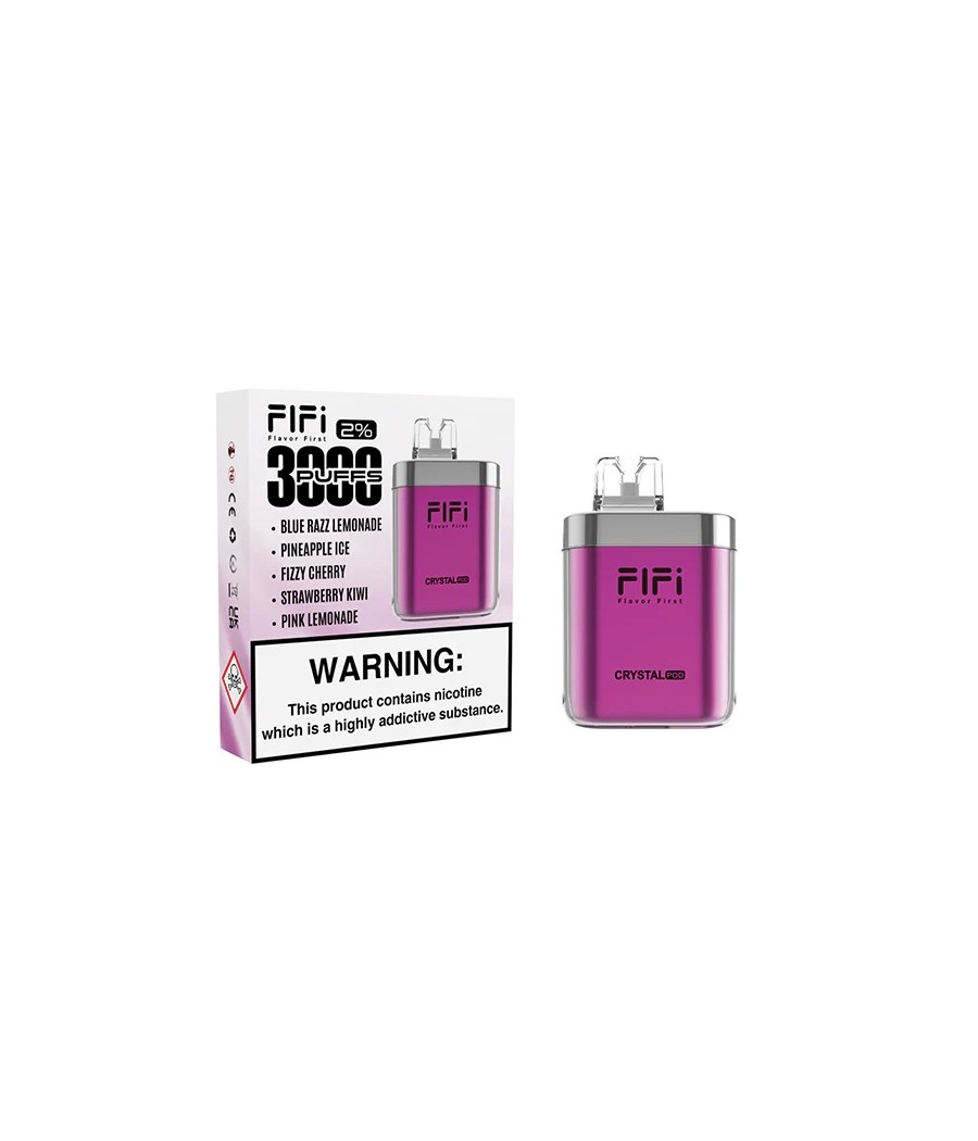 FLFI Crystal 5 in 1 Pod Kit 3000 Puffs
