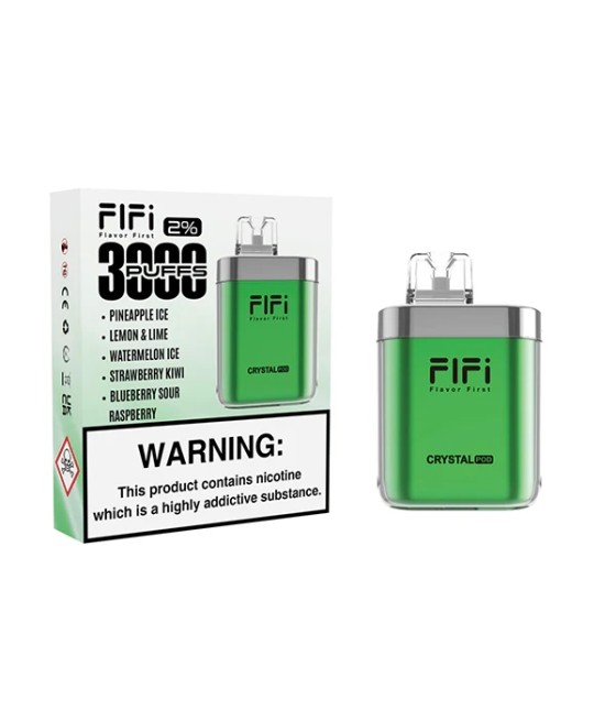 FLFI Crystal 5 in 1 Pod Kit 3000 Puffs