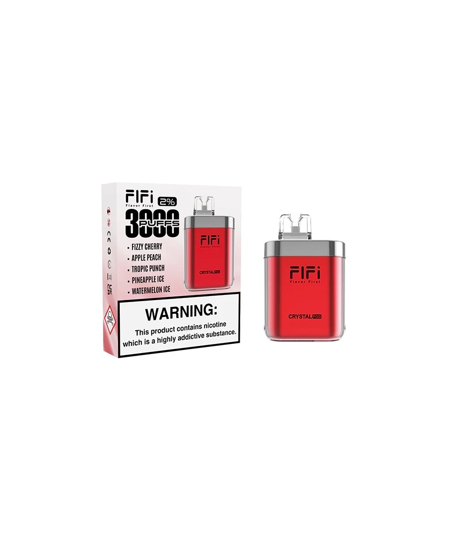 FLFI Crystal 5 in 1 Pod Kit 3000 Puffs