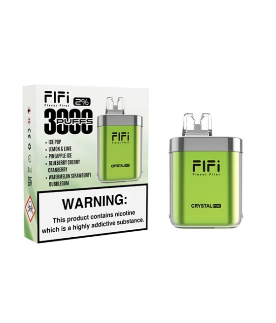FLFI Crystal 5 in 1 Pod Kit 3000 Puffs