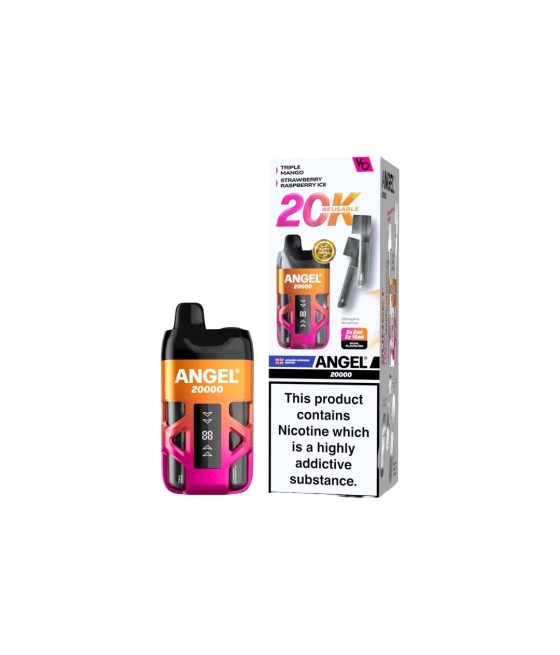 20mg Angel 20K by Vapes Bars Holiday Edition Prefilled Pod Vape Kit