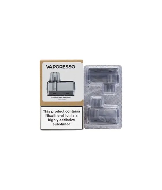 Vaporesso Eco Nano Replacement Pod 2ml (0.8Ω/1.2Ω)