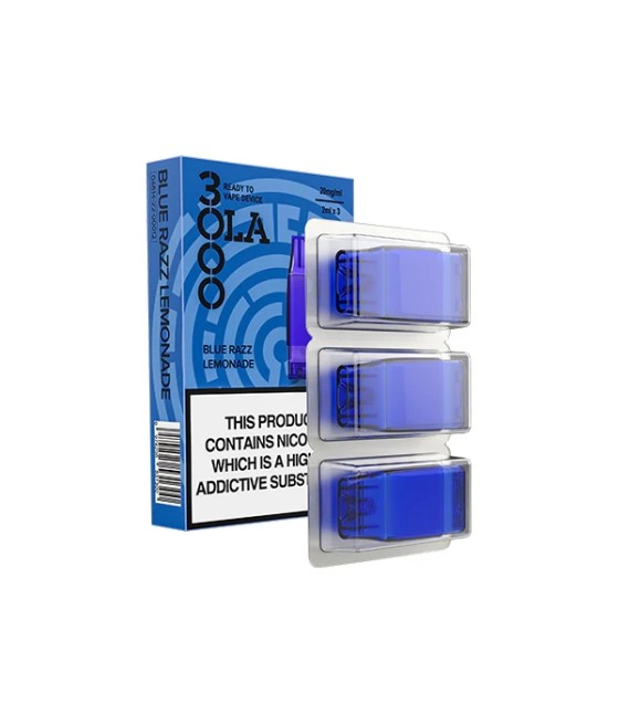 20mg SMPO Ola 3000 Prefilled Pods 2ml 1800 Puffs - 3 Pcs