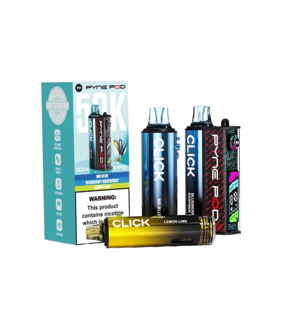 20mg Pyne Pod Click 50K Prefilled Pod Vape Kit