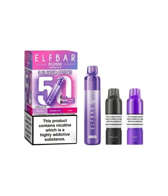 Elf Bar Plus50 Prefilled 50K Pod Vape Kit
