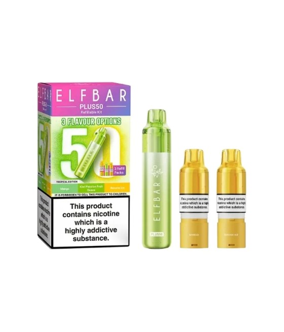 Elf Bar Plus50 Prefilled 50K Pod Vape Kit