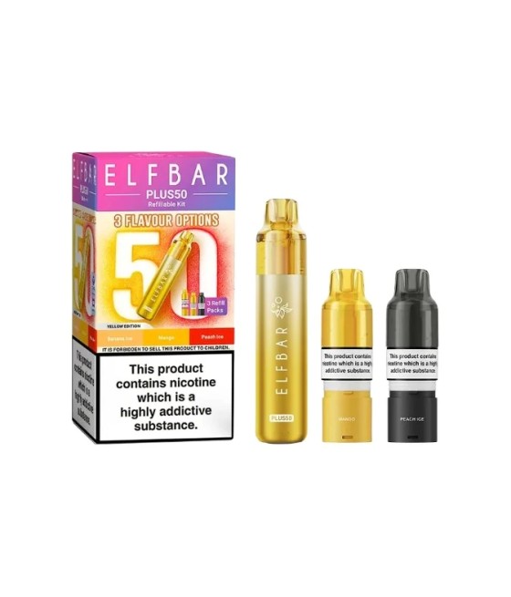 Elf Bar Plus50 Prefilled 50K Pod Vape Kit