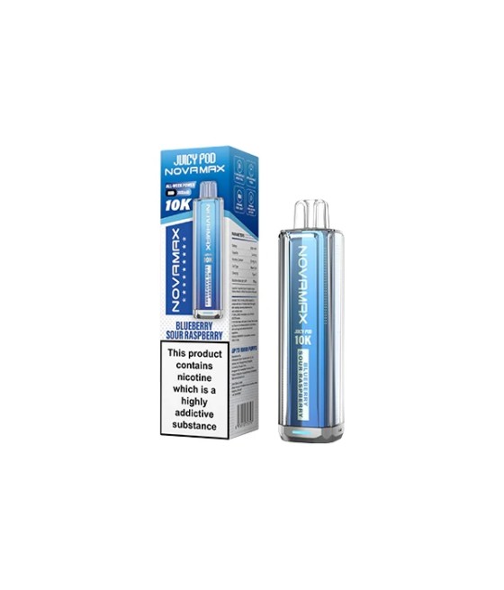 20mg Juicy Pod Novamax Disposable Pod Vape Kit 10000 Puffs