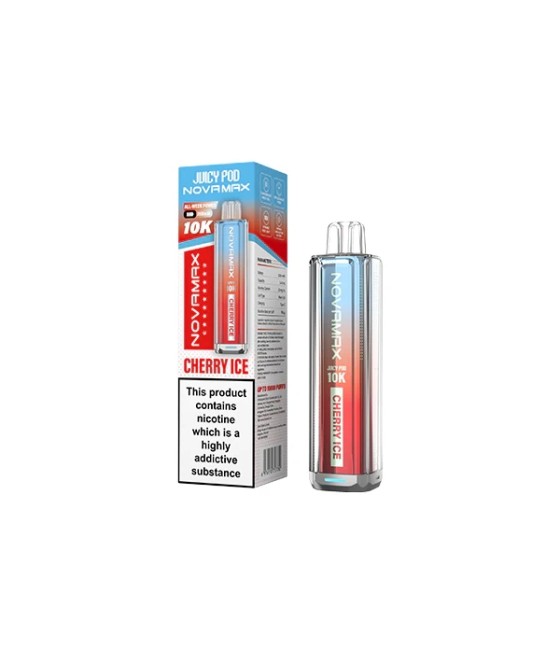 20mg Juicy Pod Novamax Disposable Pod Vape Kit 10000 Puffs