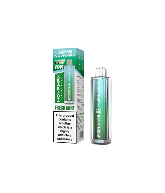20mg Juicy Pod Novamax Disposable Pod Vape Kit 10000 Puffs
