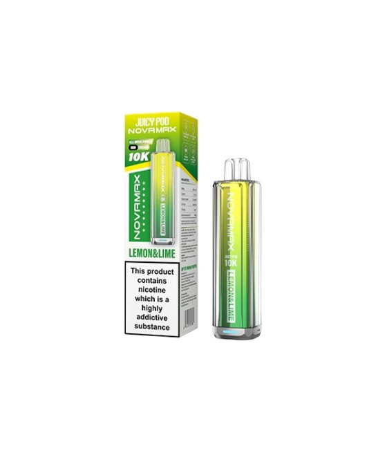 20mg Juicy Pod Novamax Disposable Pod Vape Kit 10000 Puffs