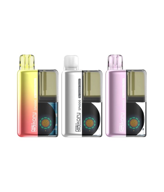 20mg Sikary Tako SP6000 Prefilled Pod Vape Kit 6000 Puffs
