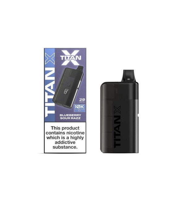 20mg Titan X 10k Puff Prefilled Pod Vape Kit