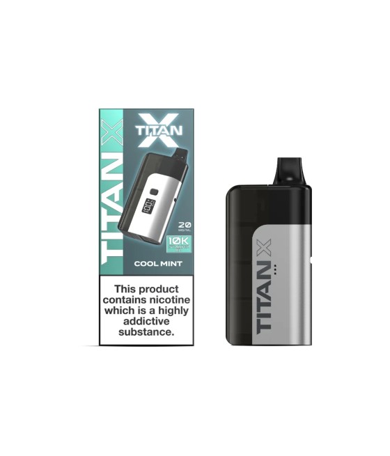 20mg Titan X 10k Puff Prefilled Pod Vape Kit