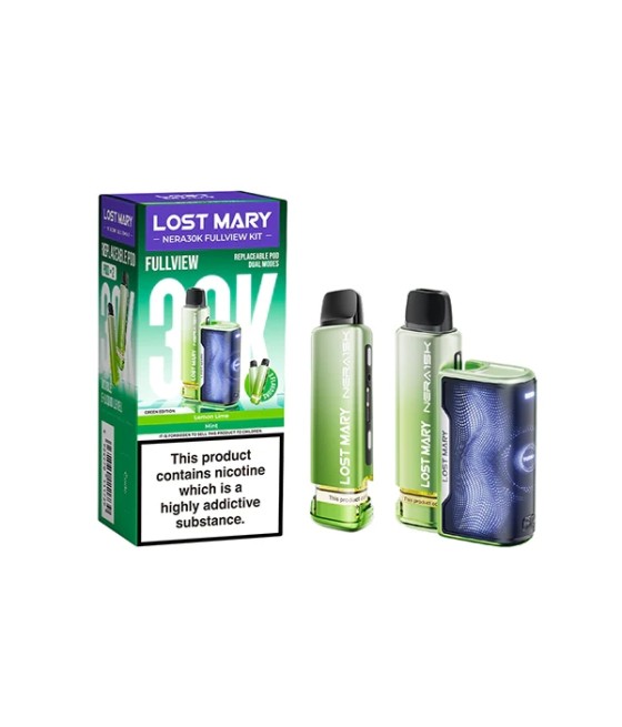 20mg LOST MARY Nera 30K Multi Edition Prefilled Pod Vape Kit - 30000 Puffs