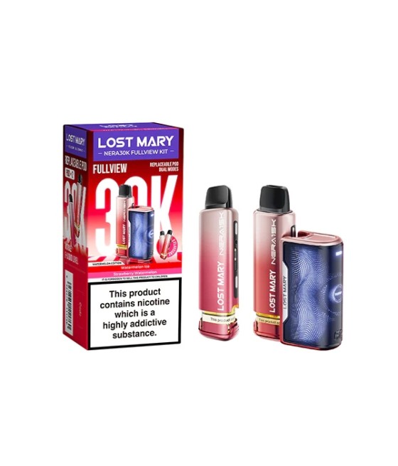 20mg LOST MARY Nera 30K Multi Edition Prefilled Pod Vape Kit - 30000 Puffs