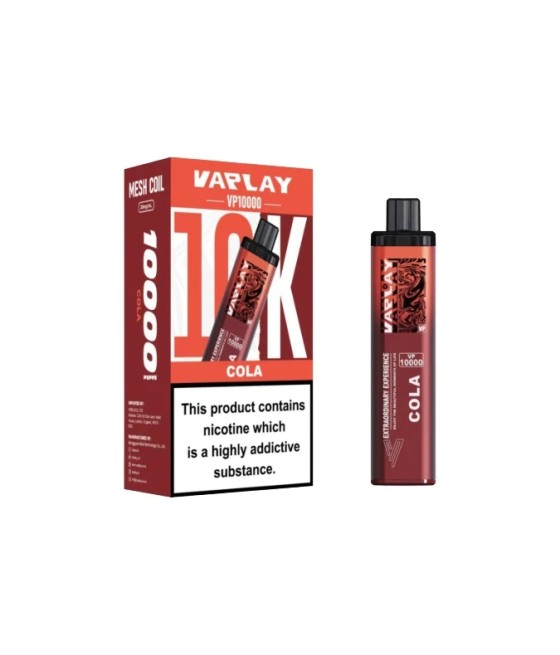 20mg Vaplay Royal 10k Prefilled Pod Vape Kit 10000 puffs