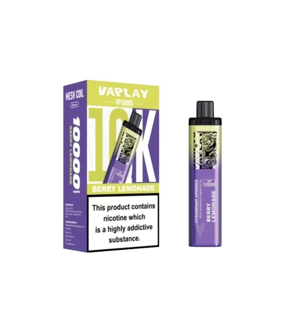 20mg Vaplay Royal 10k Prefilled Pod Vape Kit 10000 puffs