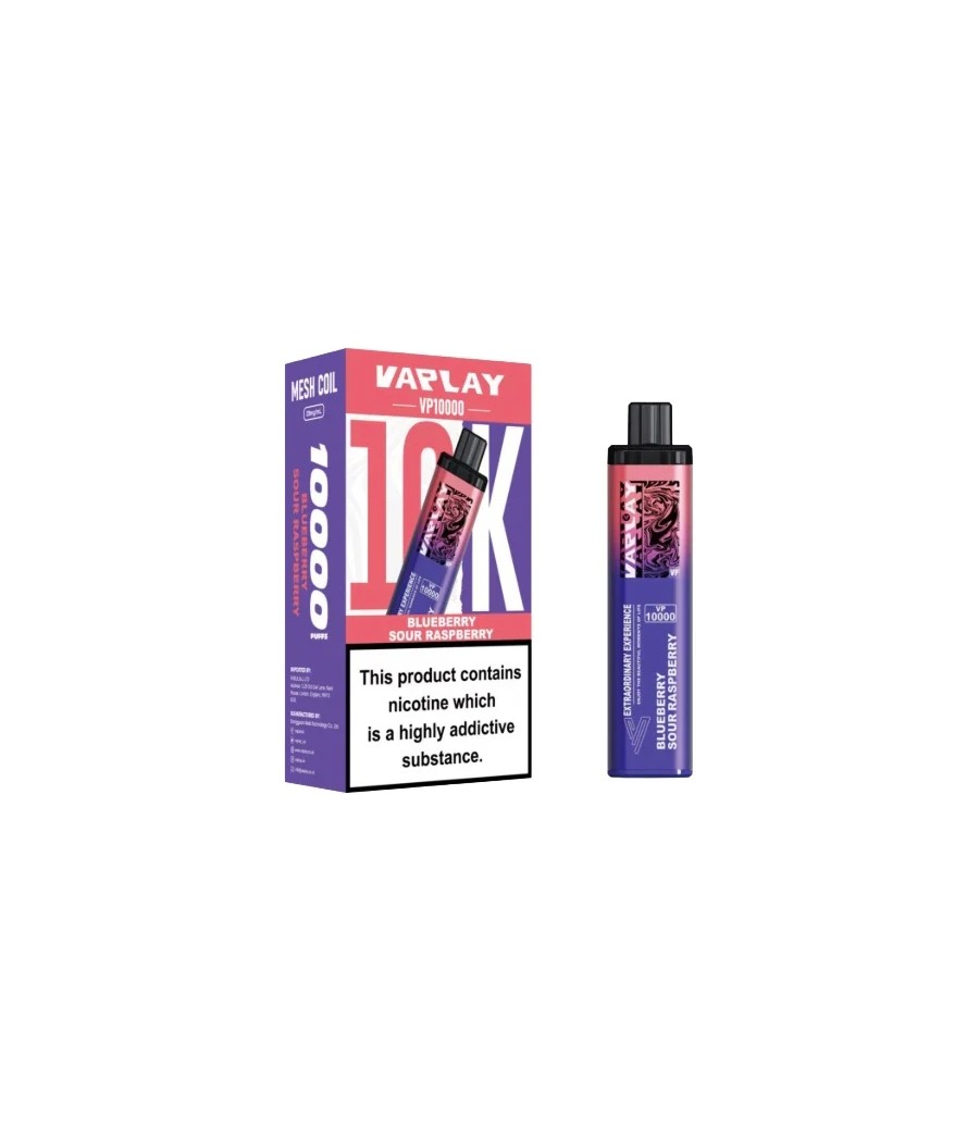 20mg Vaplay Royal 10k Prefilled Pod Vape Kit 10000 puffs